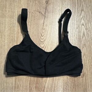 Auden Maternity Black Nursing Bra in Size Small EUC